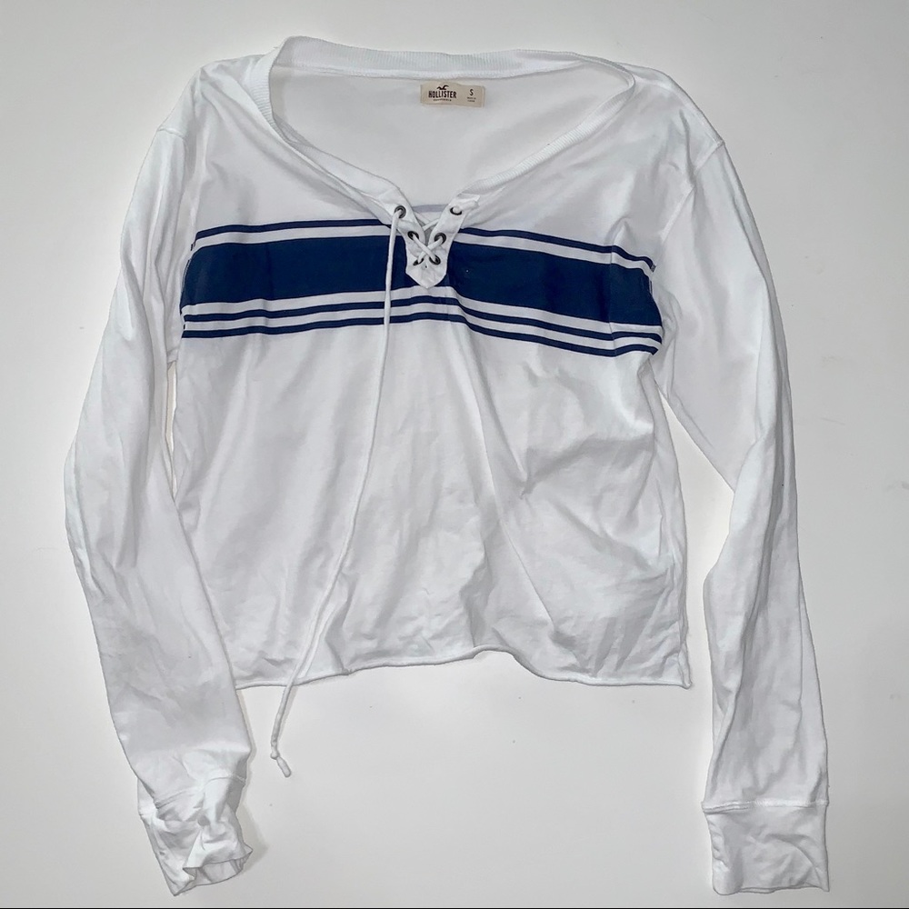 Long Sleeve Blouse with loose tie in front